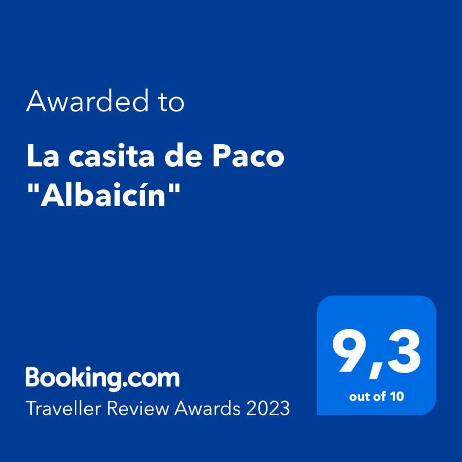 La Casita De Paco Albaicin Appartement Granada Buitenkant foto